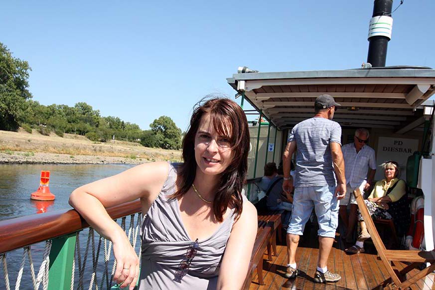 Elbfahrt mit dem Dampfschiff Diesbar www.die4hartwigs.de