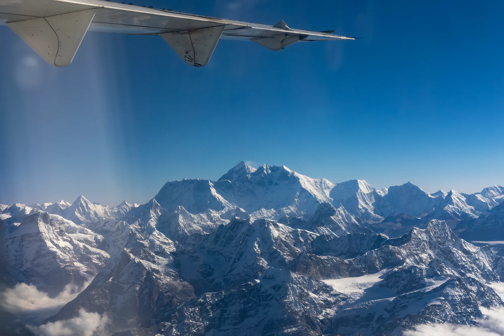 Der Mount Everest.